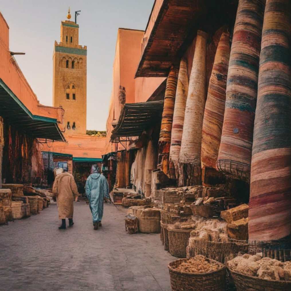 medina in Marrakech